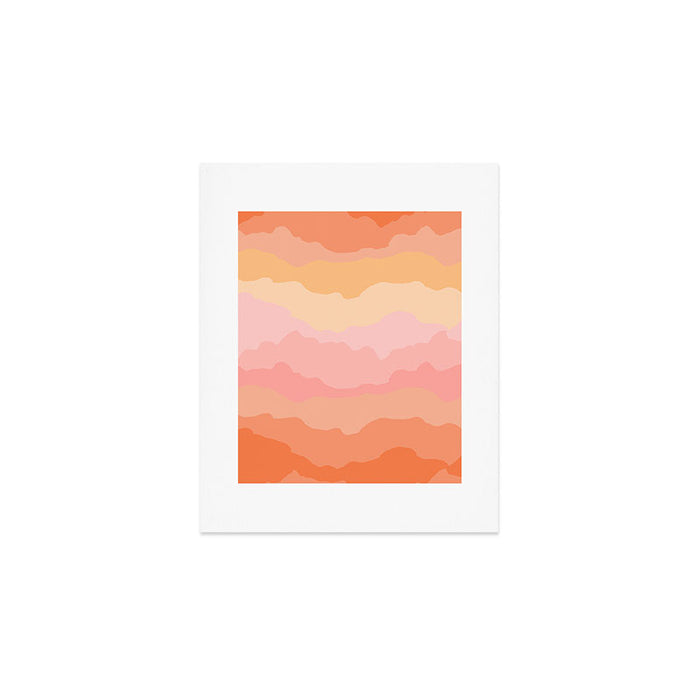 Summer Beach Sunset Sunrise Art Print Gallery Image 1