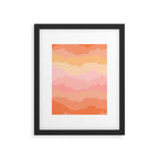 Summer Beach Sunset Sunrise Framed Art Print Gallery Image 6