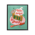 The Most Wonderful Pie of the Year Framed Canvas Print Gallery Image 6