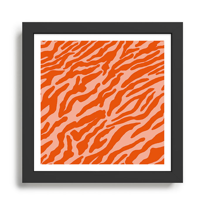 Vibrant Tiger Stripes Framed Art Print Gallery Image 1
