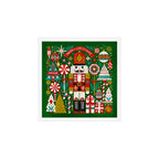 Vintage Nutcracker Celebration Art Print Gallery Image 1