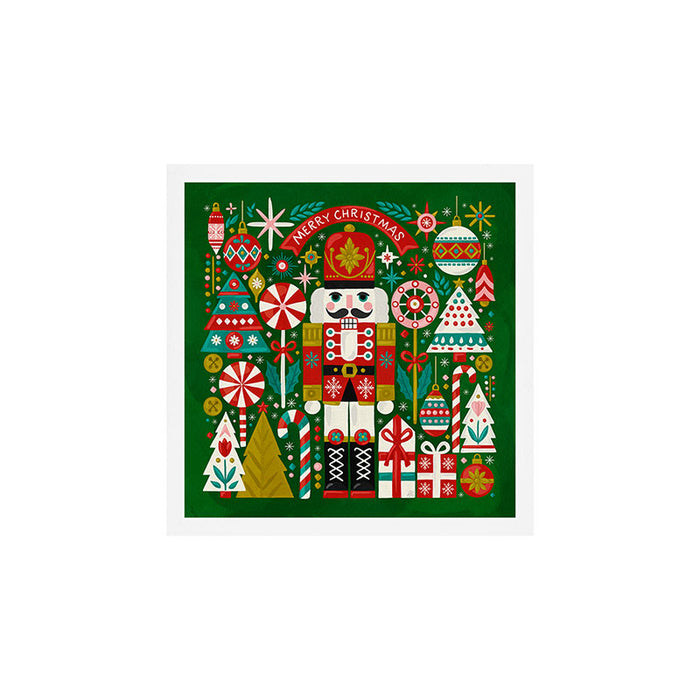 Vintage Nutcracker Celebration Art Print Gallery Image 1