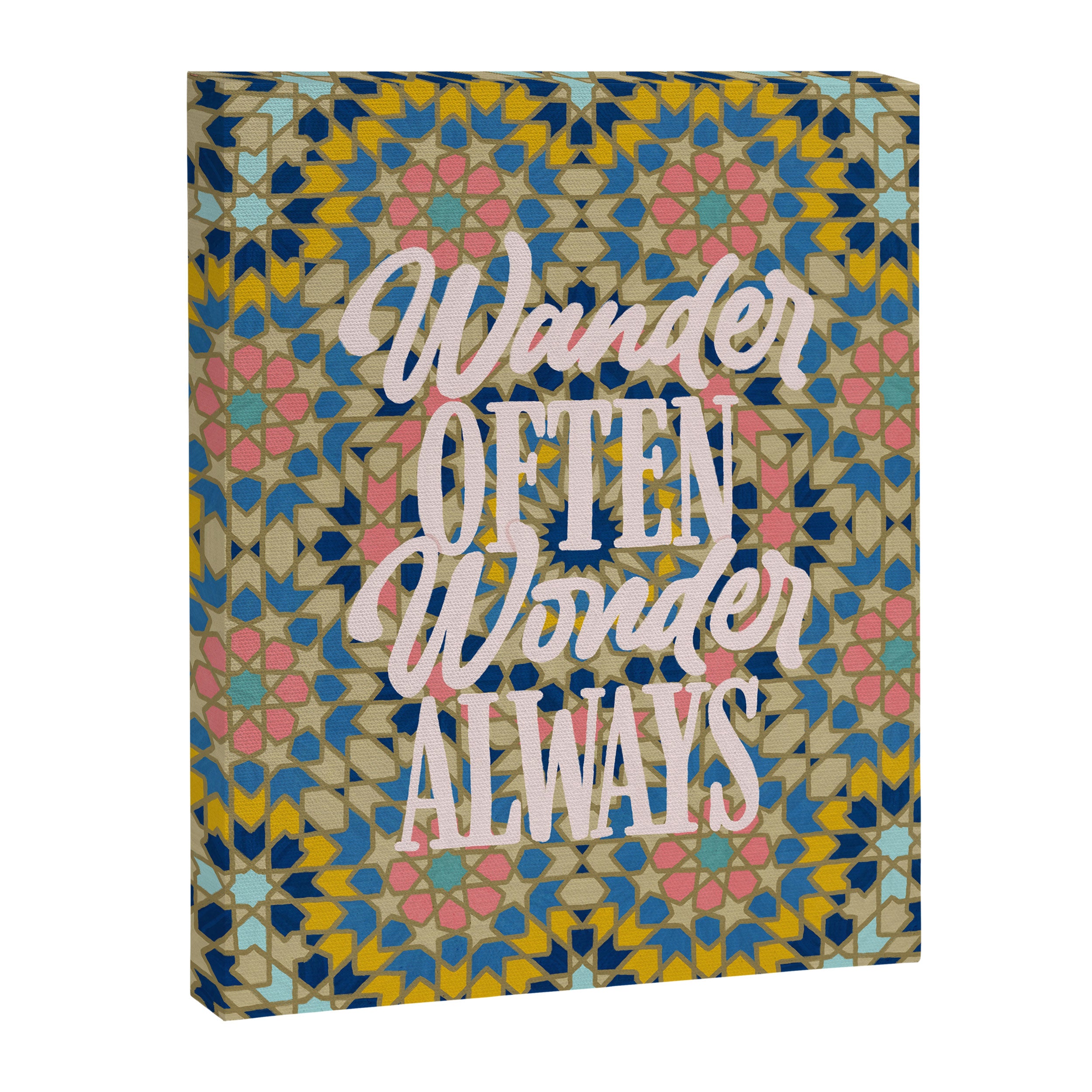Wander Often Wonder Always Canvas Print Gallery Image 6