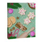 Whimsical Festive Holiday Baking Canvas Print Gallery Image 6