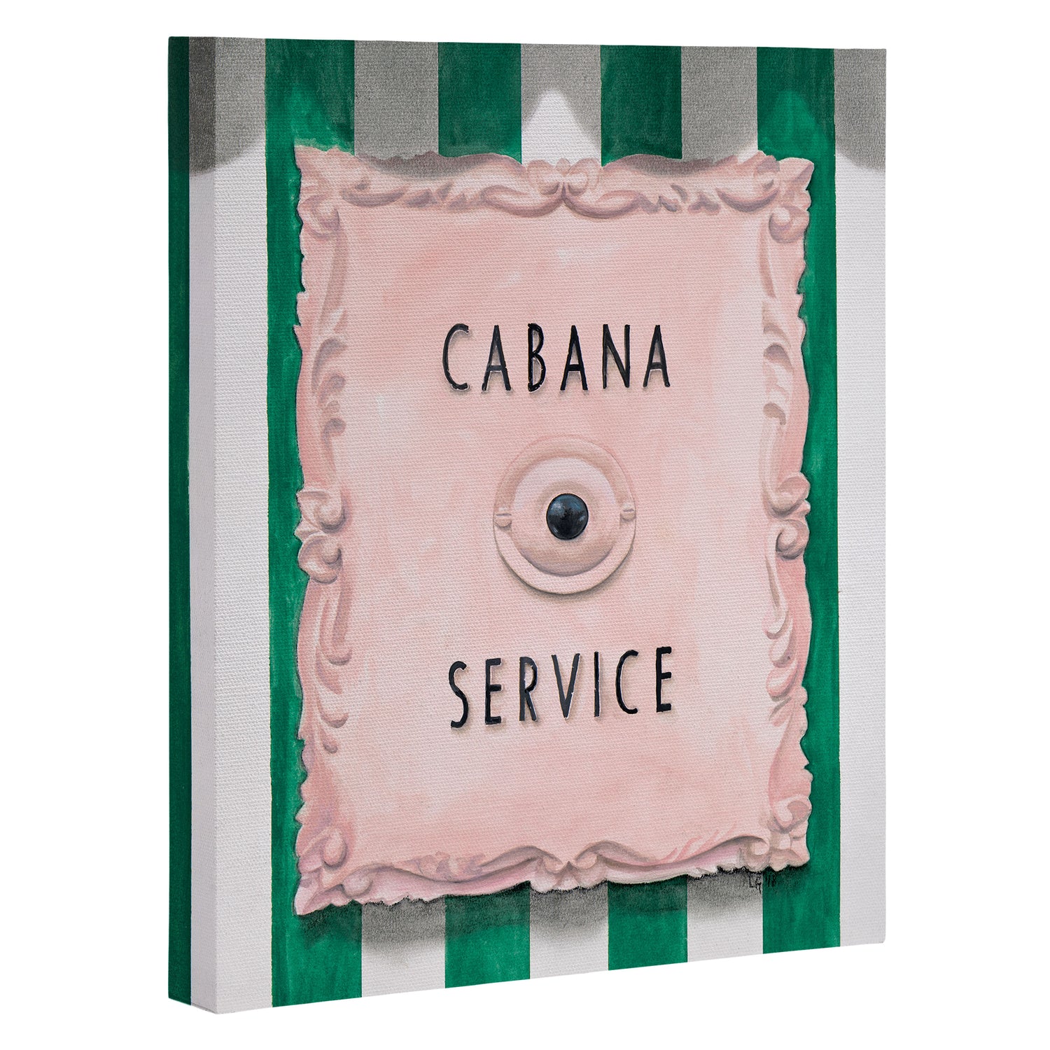 Press For Cabana Service Canvas Print Gallery Image 3