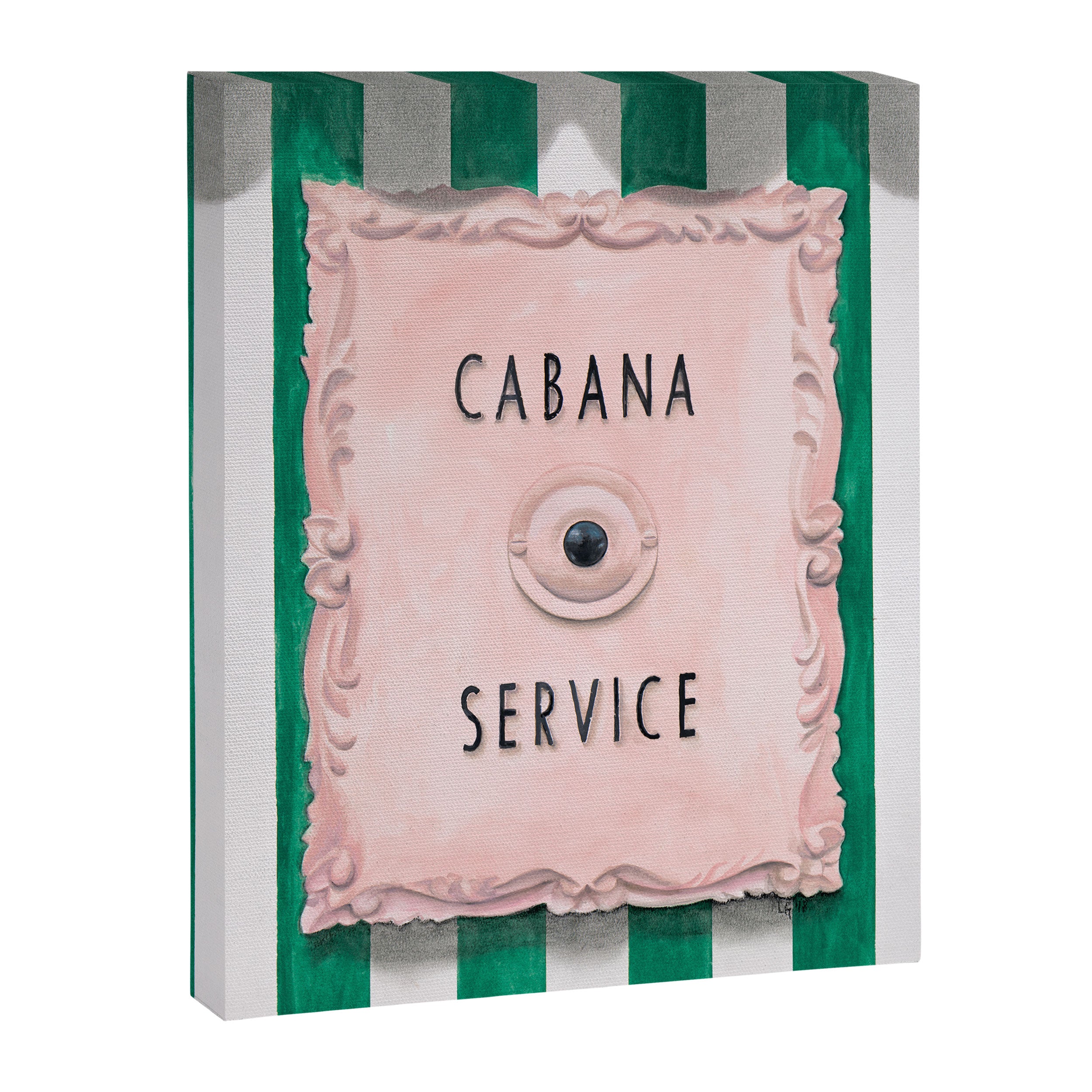 Press For Cabana Service Canvas Print Gallery Image 6