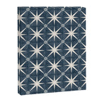 arlo star tile - stone blue Canvas Print Gallery Image 8