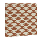 boho geometric aztec in ginger Canvas Print Gallery Image 3