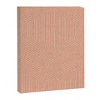 boho hexagon stripes - peach Canvas Print Gallery Image 8