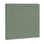 boho triangle stripes - sage Canvas Print Gallery Image 3