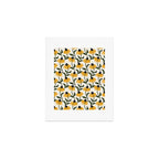 coneflowers - cream Art Print Gallery Image 1