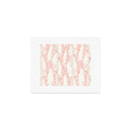 coral - warm pink Art Print Gallery Image 1