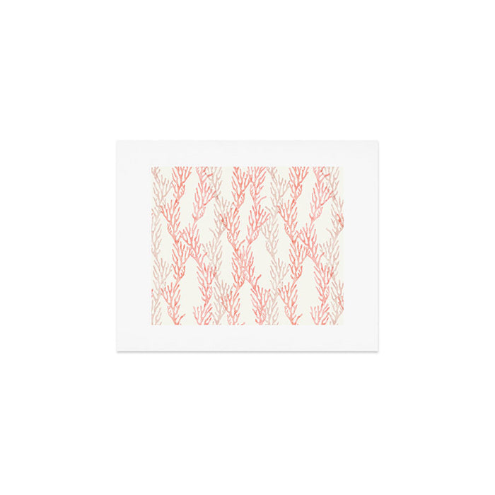 coral - warm pink Art Print Gallery Image 1