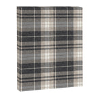 fall plaid - tan and charcoal Canvas Print Gallery Image 8