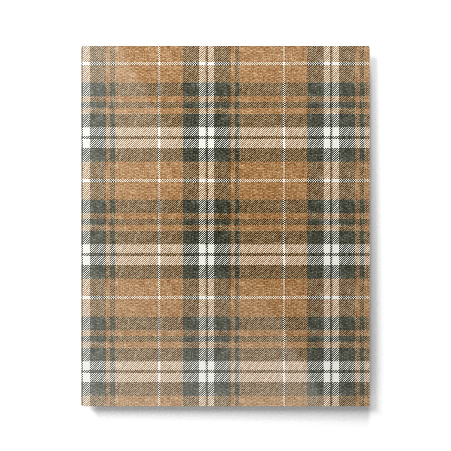 fall plaid - warm neutrals Metal Print Gallery Image 6