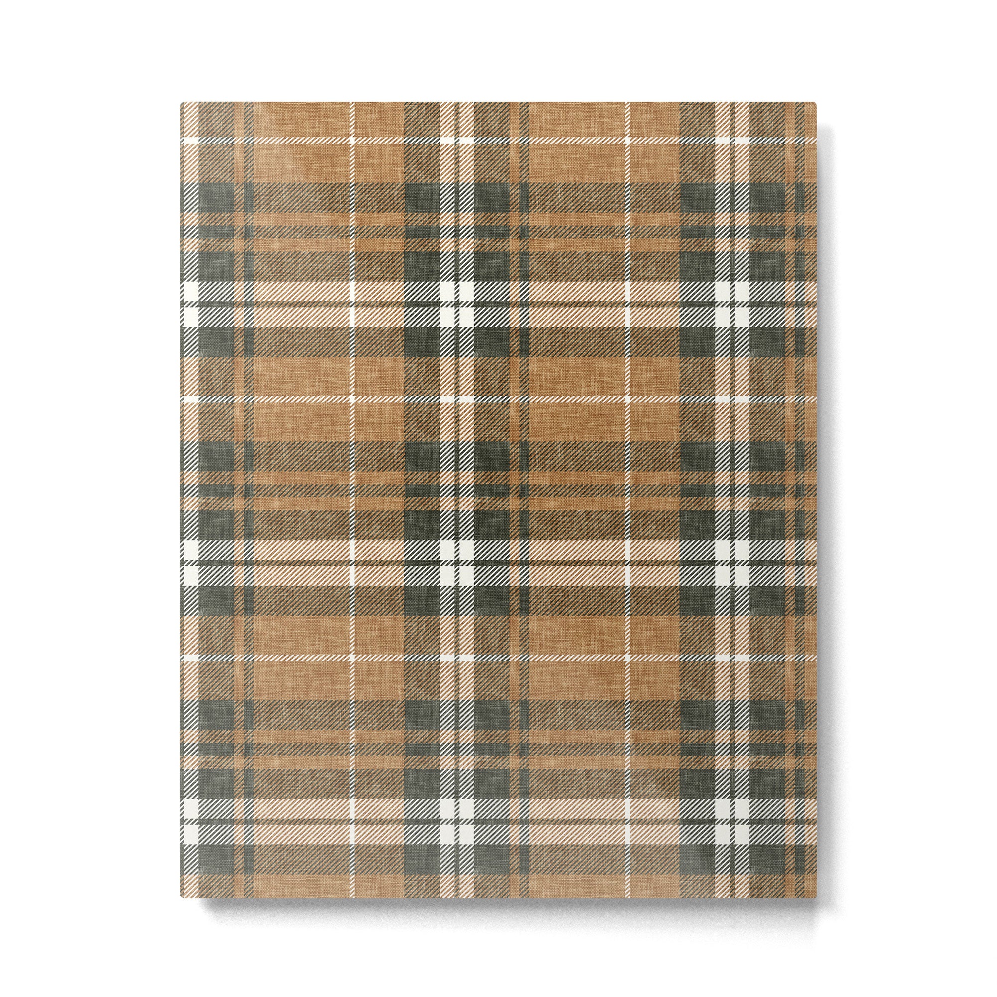 fall plaid - warm neutrals Metal Print Gallery Image 6