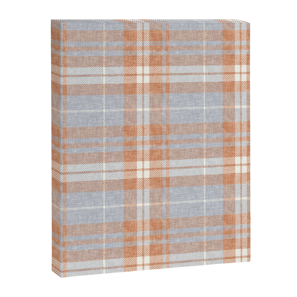 fall plaid - warm neutrals Canvas Print Gallery Image 8
