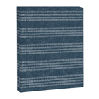 farmhouse stitch - navy blue Canvas Print Gallery Image 8