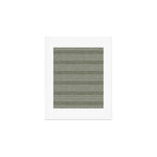 farmhouse stitch - olive Art Print Gallery Image 1
