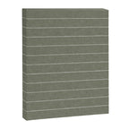 farmhouse stripes - olive green Canvas Print Gallery Image 8