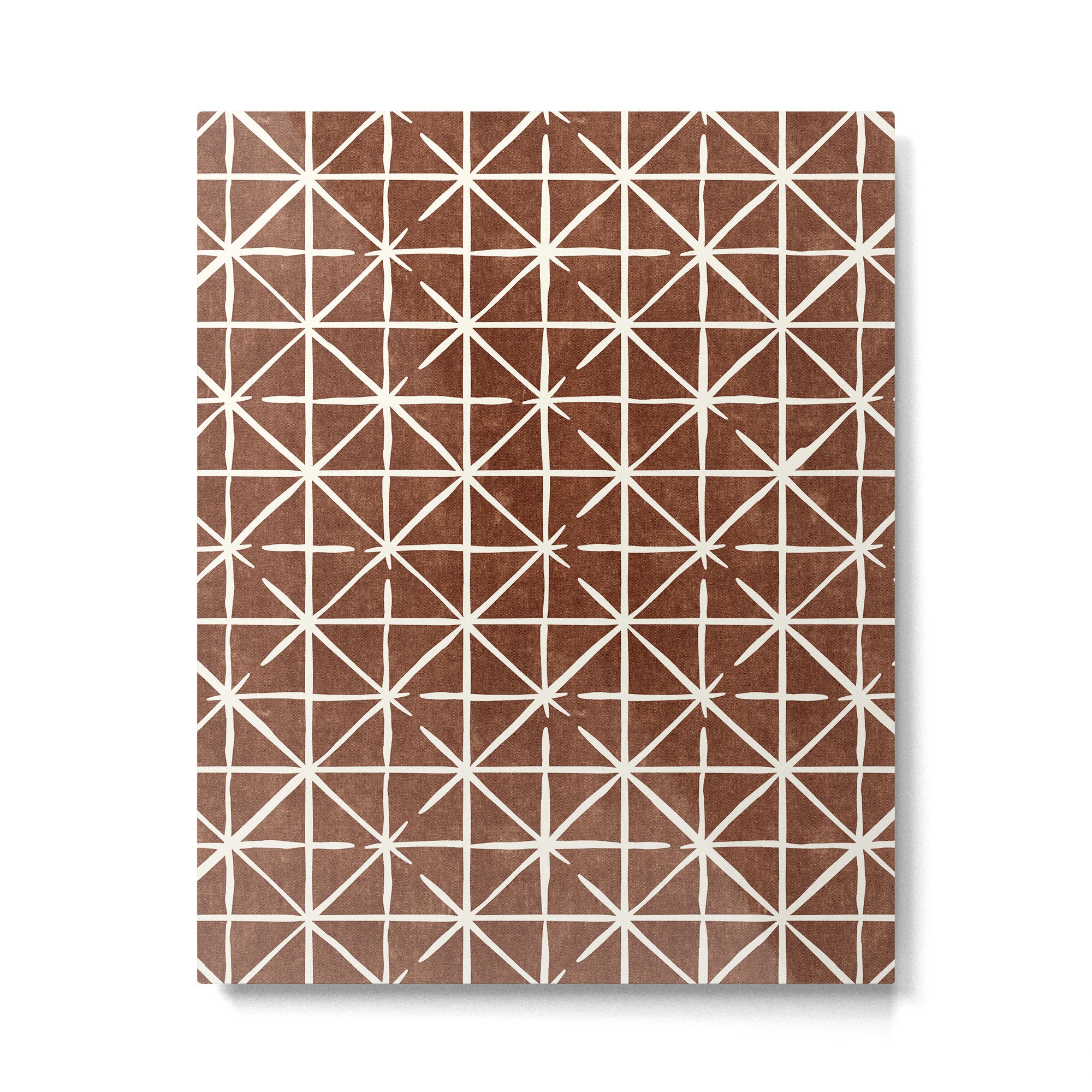 geometric triangles - brandywine Metal Print Gallery Image 6