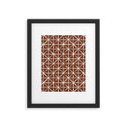 geometric triangles - brandywine Framed Art Print Gallery Image 6
