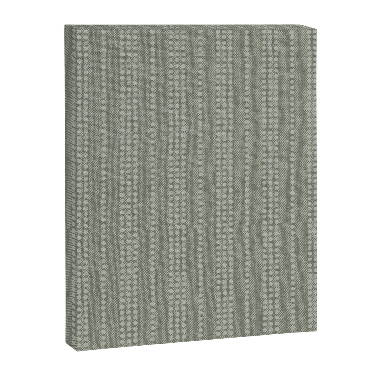 irregular striped dots - sage Canvas Print Gallery Image 8