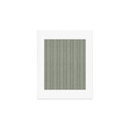 irregular striped dots - sage Art Print Gallery Image 1