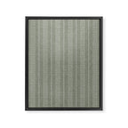 irregular striped dots - sage Framed Canvas Print Gallery Image 8