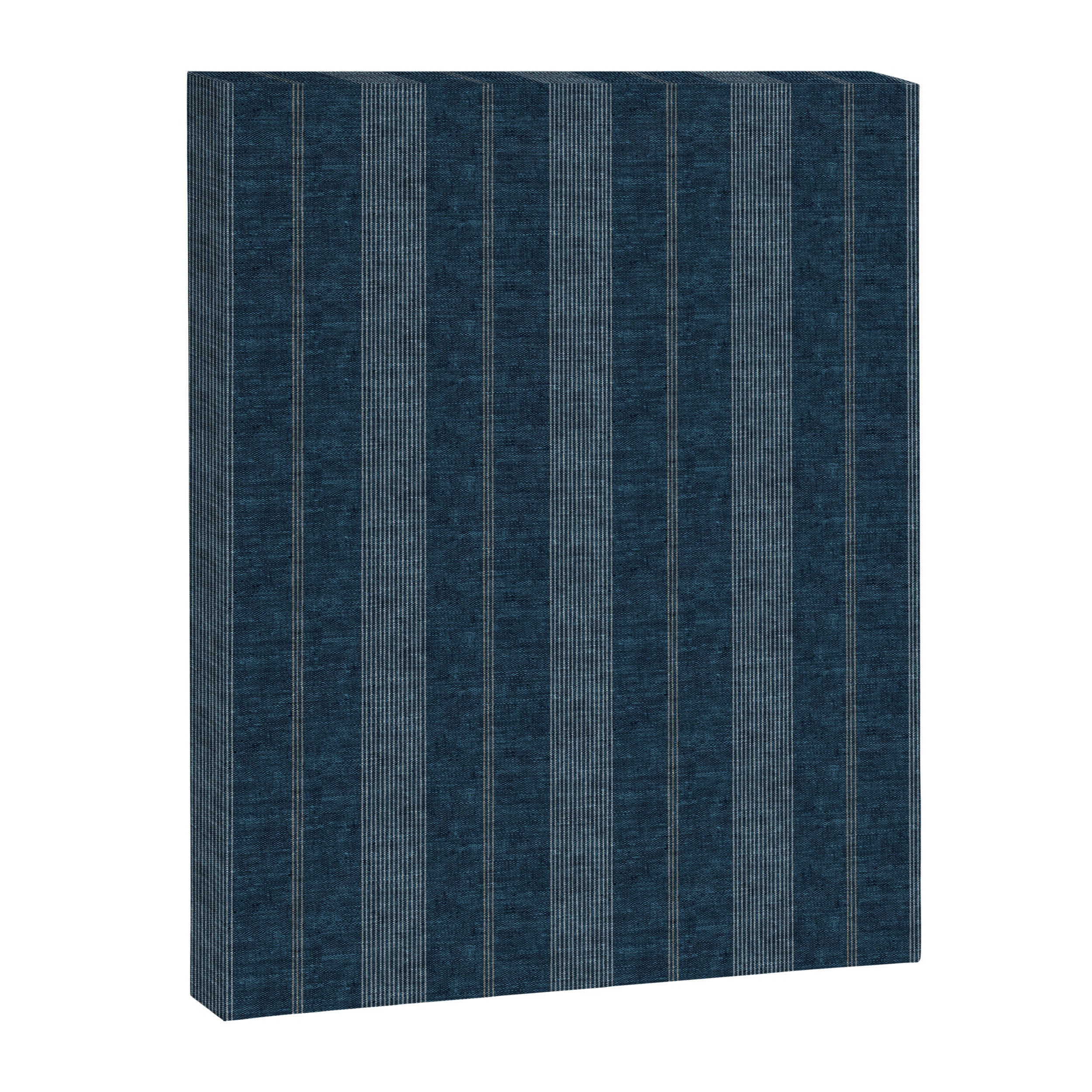 ivy stripes - navy blue Canvas Print Gallery Image 8