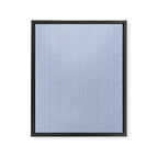 linen textured stripes - coastal blue Framed Canvas Print Gallery Image 8