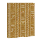 mustard mud cloth - arrow cross Canvas Print Gallery Image 8