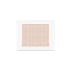 Organic Chevron in Rose Art Print Gallery Image 1