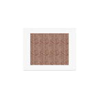 Organic Chevron on Brandywine Art Print Gallery Image 1