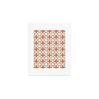river stars - multi terracotta Art Print Gallery Image 1