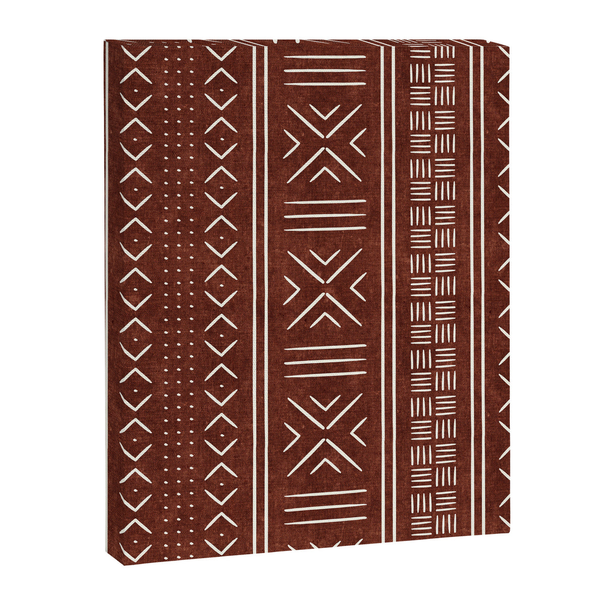 rust mud cloth Canvas Print Gallery Image 8