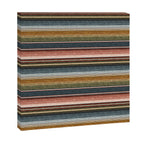 serape southwest stripe - earth tones Canvas Print Gallery Image 3