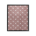 stars on mauve Framed Canvas Print Gallery Image 8
