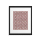 stars on mauve Framed Art Print Gallery Image 6
