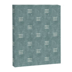 triple dash - dusty blue Canvas Print Gallery Image 8
