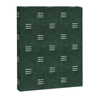 triple dash - green Canvas Print Gallery Image 8