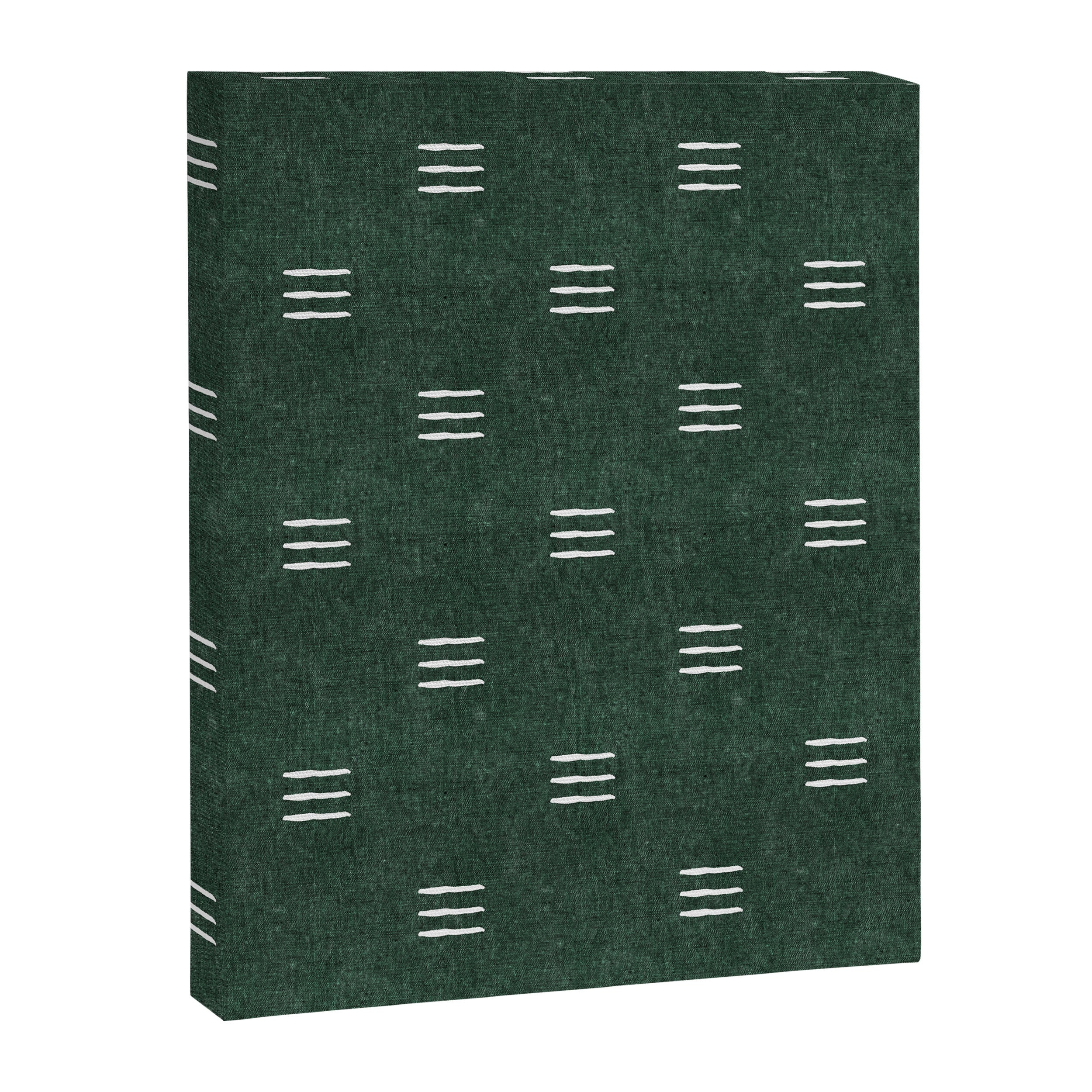 triple dash - green Canvas Print Gallery Image 8
