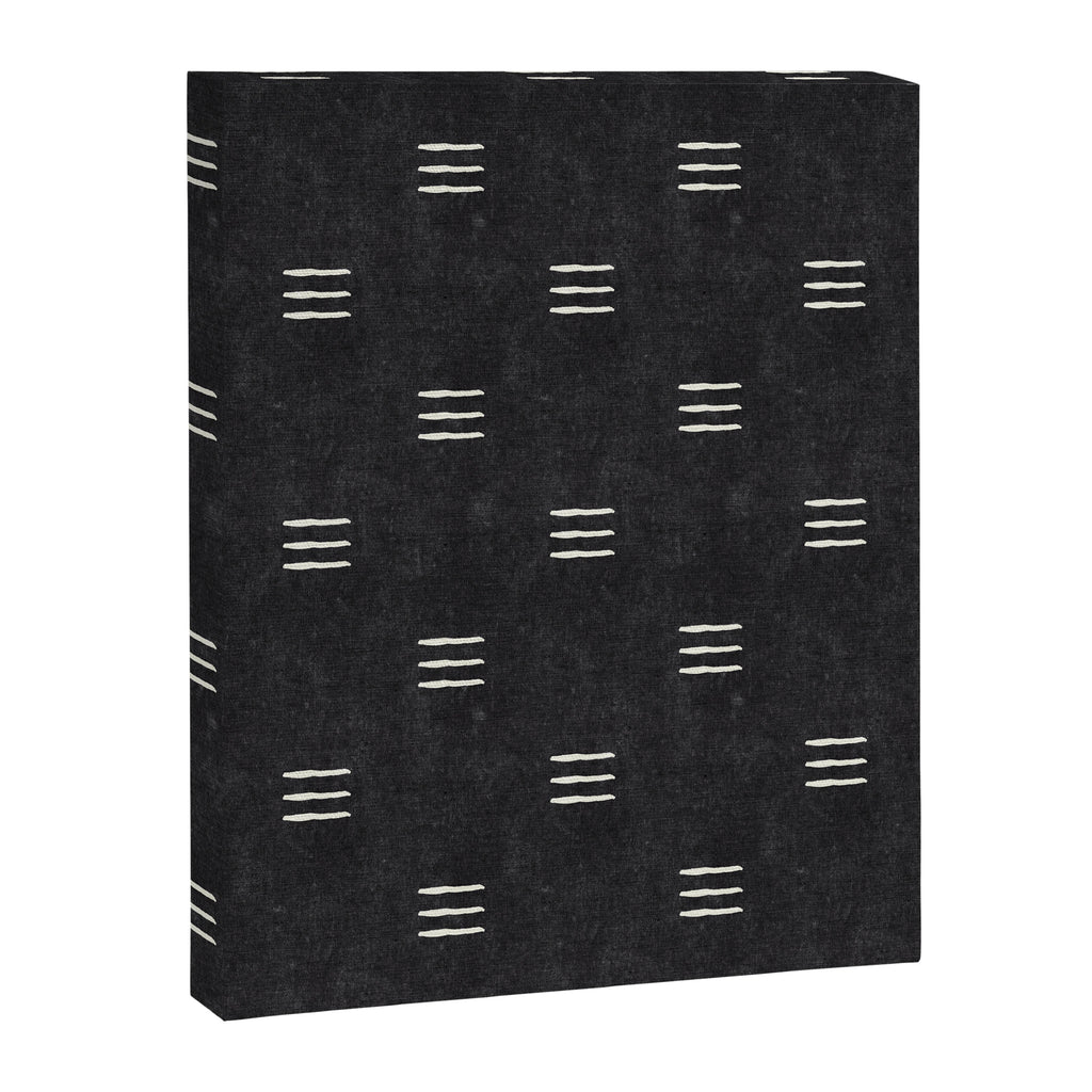 triple dash - onyx Canvas Print Gallery Image 8