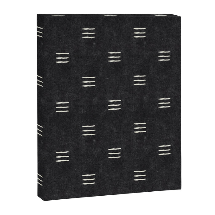 triple dash - onyx Canvas Print Gallery Image 1