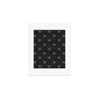 triple dash - onyx Art Print Gallery Image 1