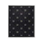 triple dash - onyx Framed Canvas Print Gallery Image 8