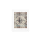 turkish floral - warm neutrals  Art Print Gallery Image 1