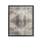 turkish floral - warm neutrals  Framed Canvas Print Gallery Image 8