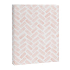 watercolor herringbone - light pink Canvas Print Gallery Image 8
