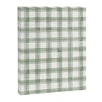 watercolor plaid - sage Canvas Print Gallery Image 8